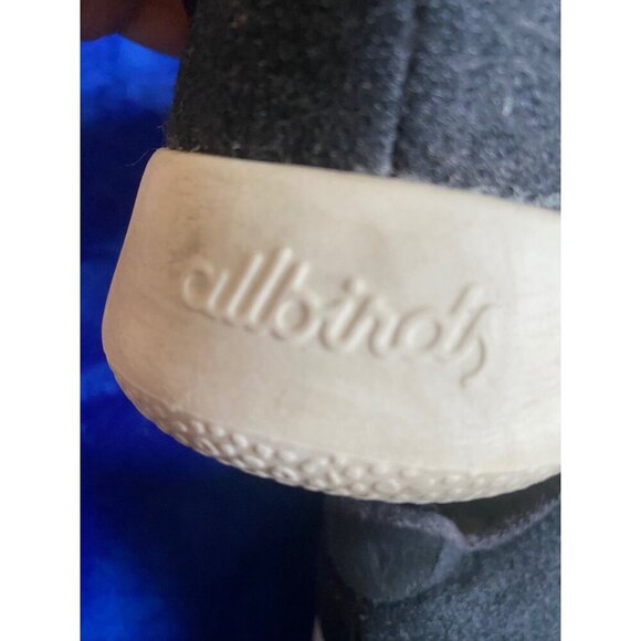 Allbirds Mens Wool Runners WRM11 Black Lace-Up Sneakers With Minor Wear - Picture 3 of 16